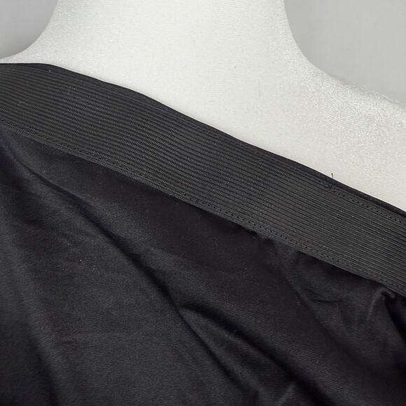 H & M Womens Black Sequin Maxi Pencil Skirt Small Partially Sheer Holiday Party - Picture 6 of 6